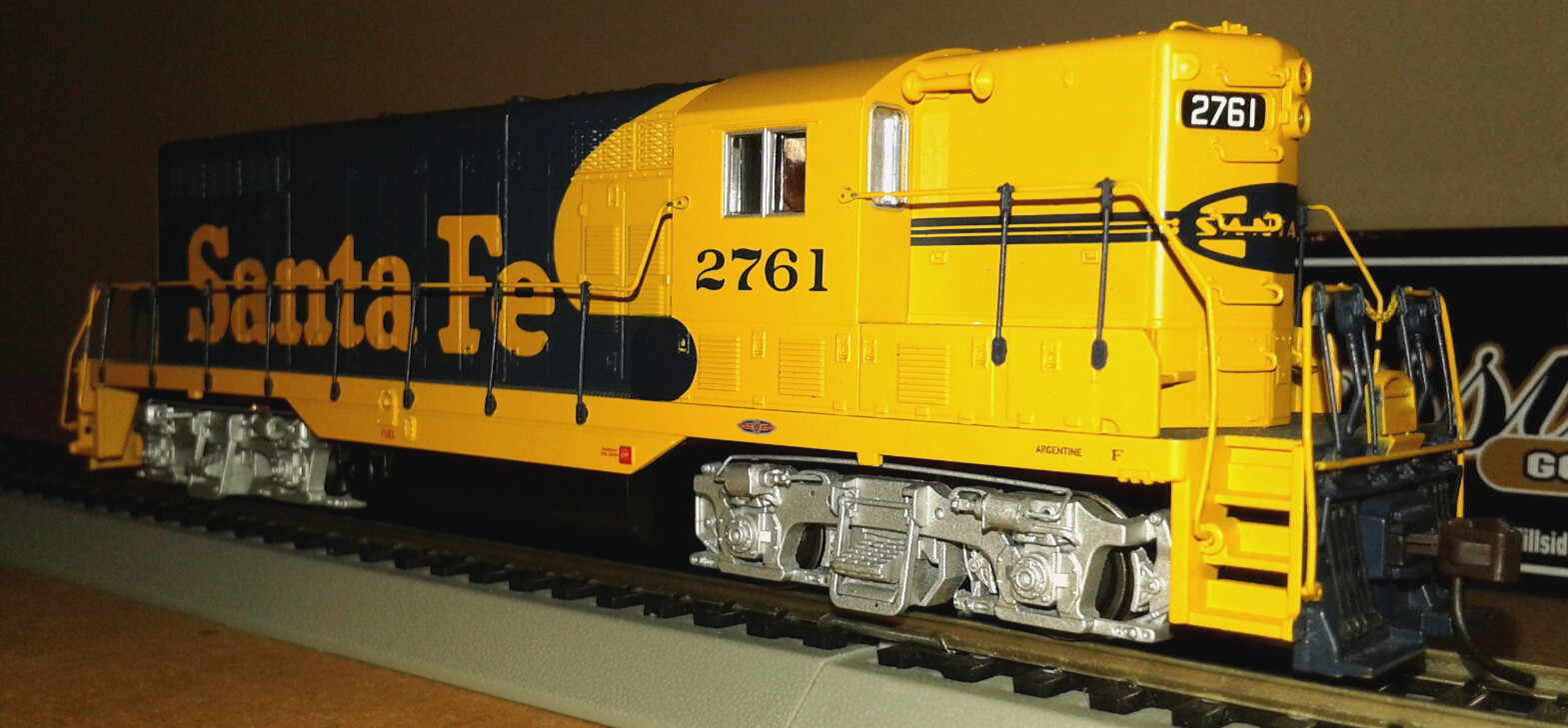 HO SCALE ATLAS CLASSIC GOLD EMD GP7 SANTA FE ATSF #2761 10002034 DCC & SOUND