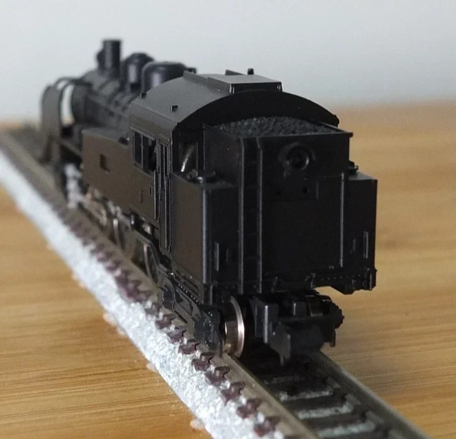 Kato 2002 N Gauge JNR C11 steam locomotive in black livery