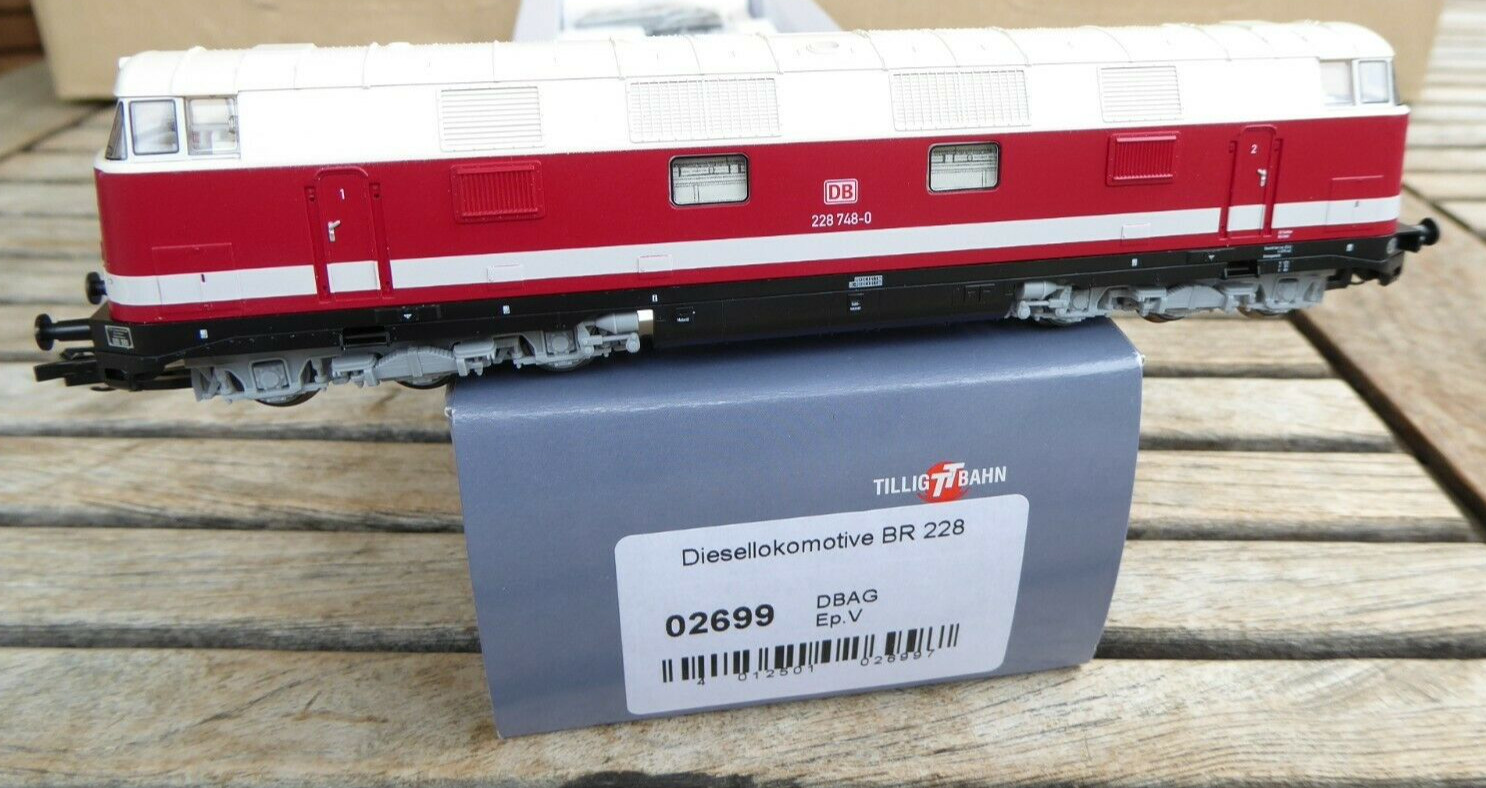 Tillig 02699 Tt Diesel Br 228 748-8 DB Ag Epoch 5 with Dss, Steilstreckenlok