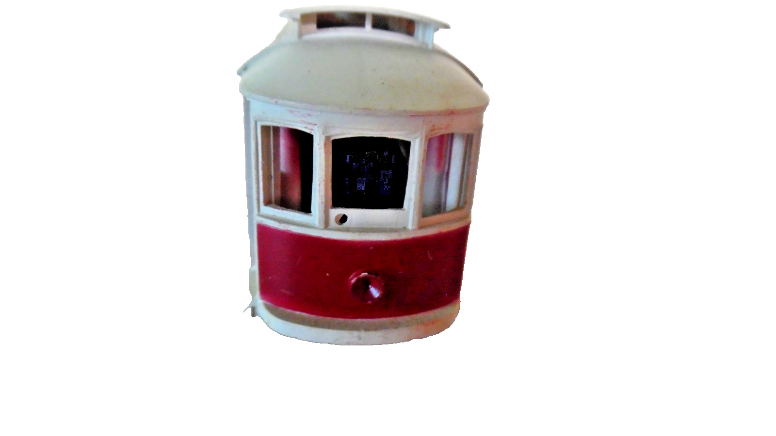 Tyco 61 Nob Hill No Lighted Powered Ho Trolley -Tested -Used