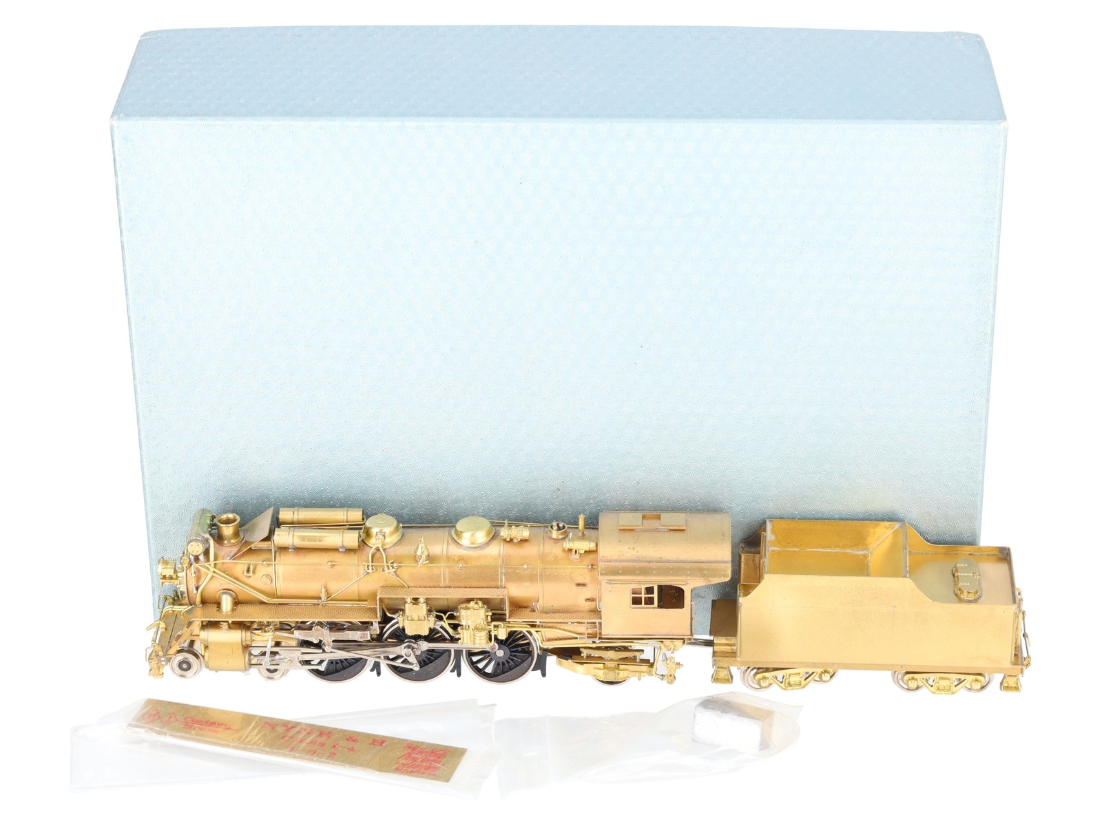 Custom NJ Brass ST-219 HO BRASS NYNH&H Class I-4 4-6-2 Steam Loco & Tender EX