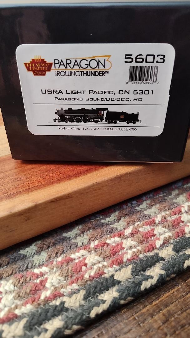 BLI HO Scale Paragon3 USRA Light Pacific Canadian National 4-8-2 L/N