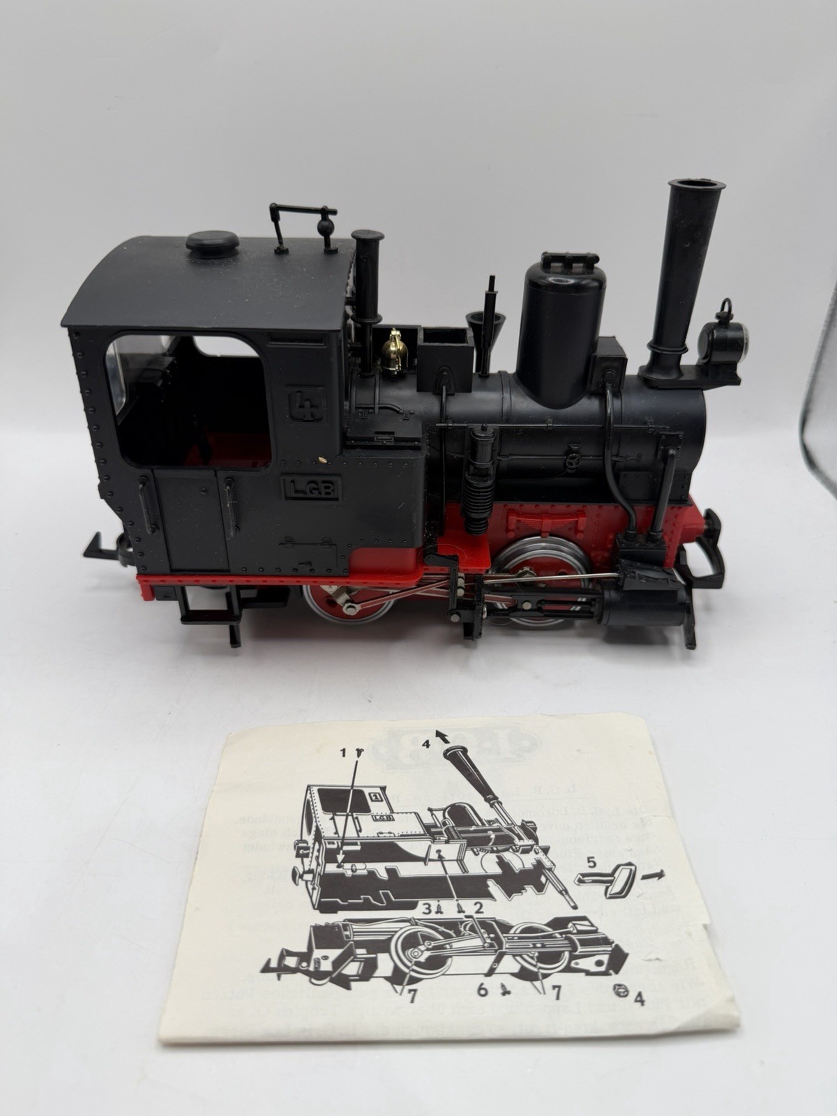 Vintage LGB 2040 #4 Locomotive Train Engine By Lehmann Germany As Is Untested