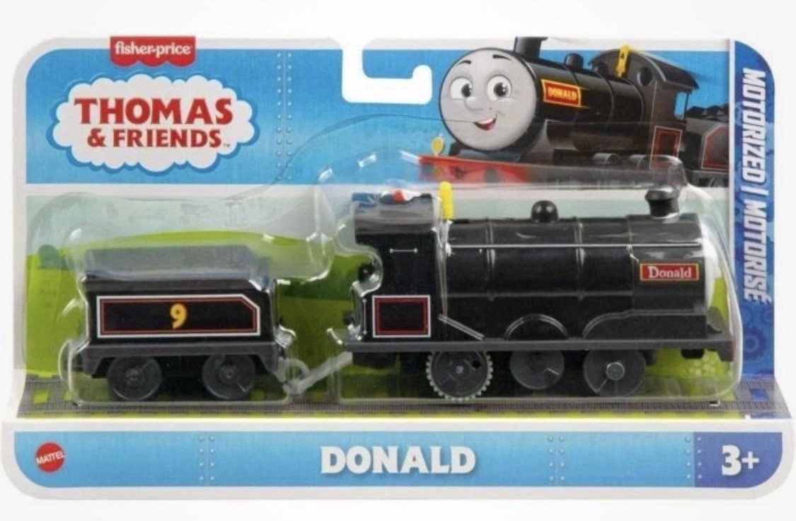 Fisher-Price Thomas & Friends Donald Motorized Locomotive Toy Train