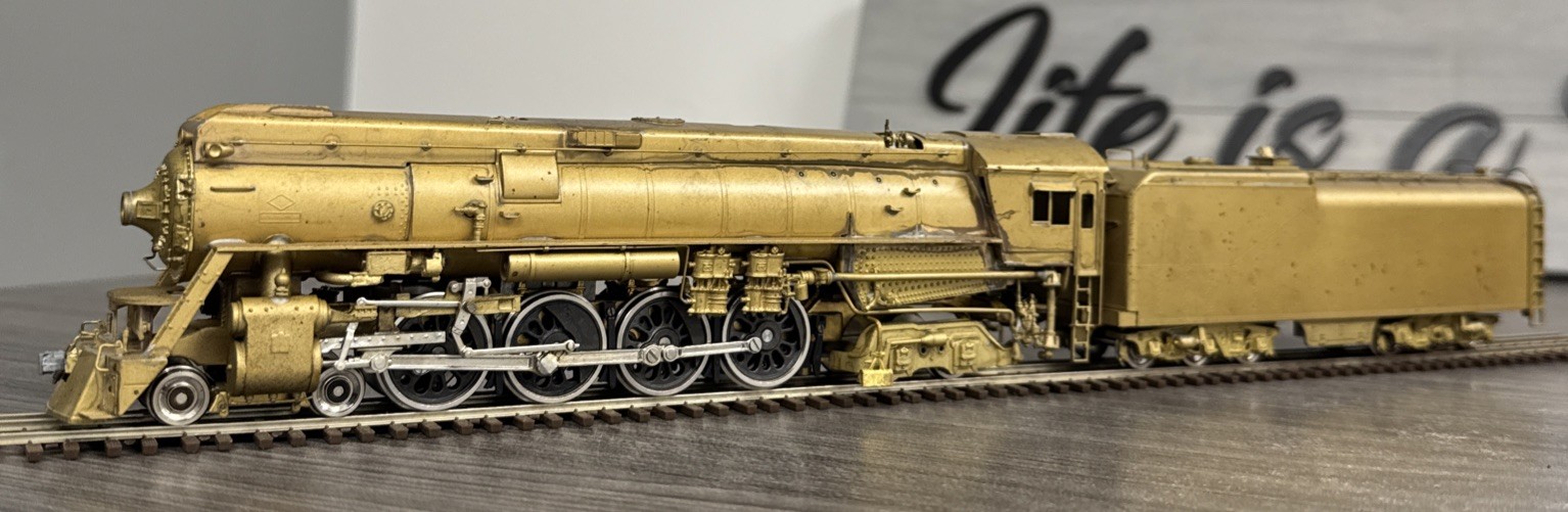 Westside Model Company HO Brass #056 Southern Pacific 4-8-4 GS-6 Unpainted/Used!