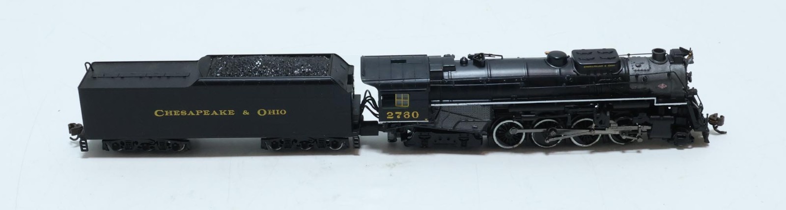 Bachmann Chesapeake & Ohio #2760 2-8-4 Locomotive & Tender DCC N Scale