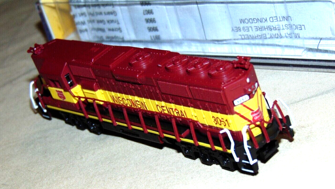 Wisconsin Central, N Scale BACHMANN N 61297 WISCONSIN CENTRAL GP50 DIESEL
