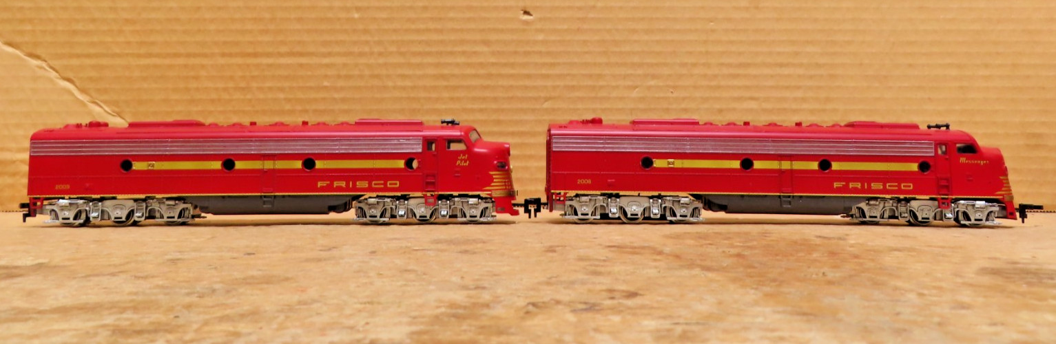 IHC 1938 SLSF Frisco EMD E8A/A 2-Unit Diesel Set “”Messenger/Jet Pilot