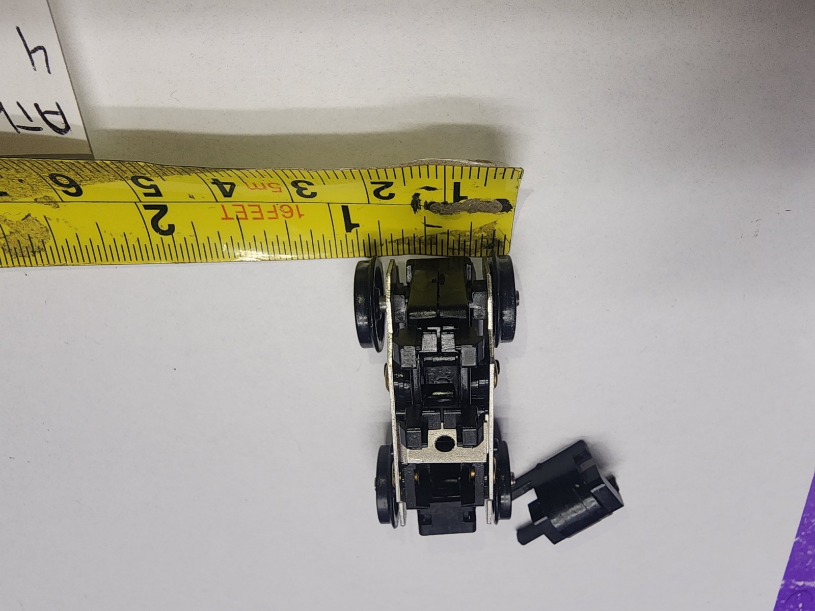 1 DUMMY F7A F7B GP35 4 WHEEL TRUCK ATHEARN BLUE BOX HO SCALE NOS