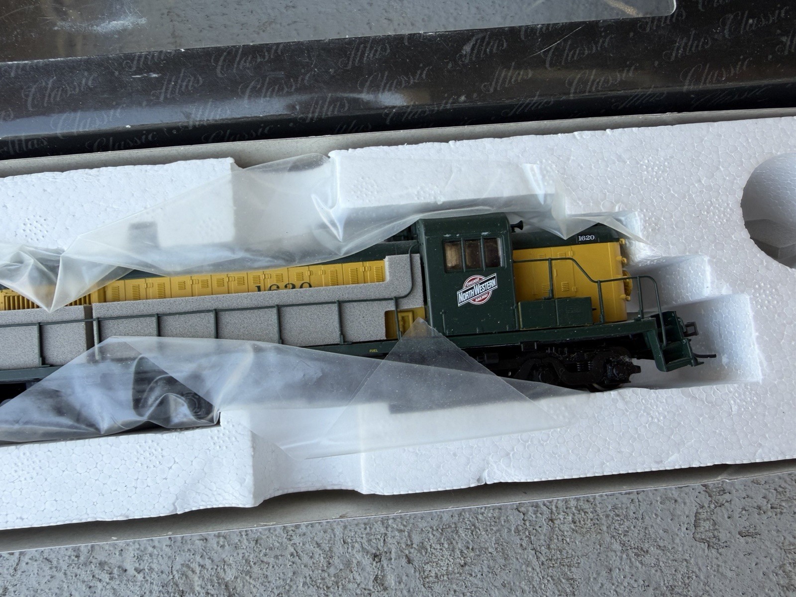 HO ATLAS 10000531 RSD 4/5 CHICAGO & NORTH WESTERN CNW #1620 DCC SOUND NEW