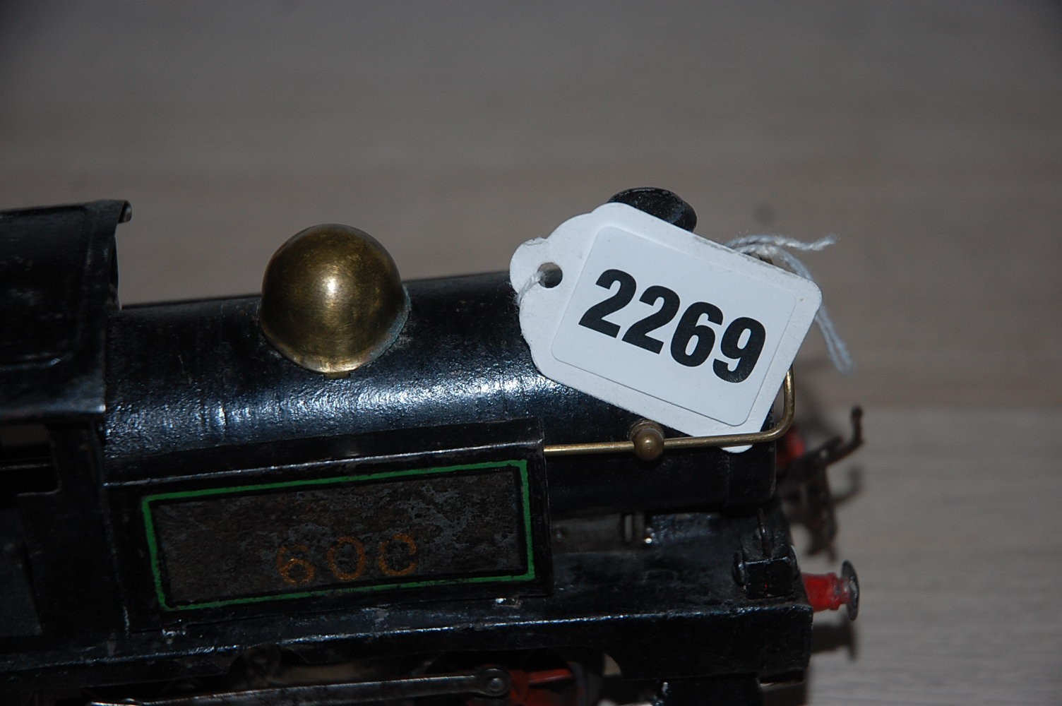 HORNBY O GAUGE CLOCKWORK EARLY No 1 TANK LOCOMOTIVE IN BLACK LIVERY