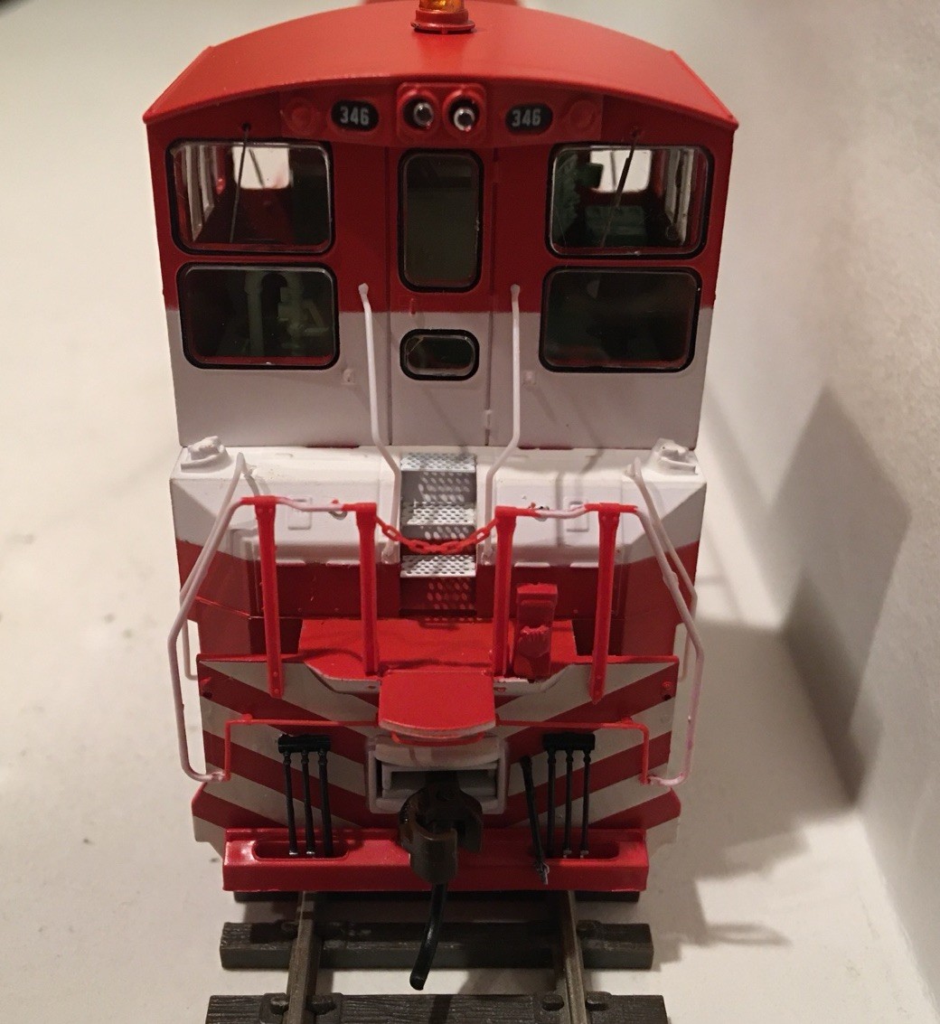 HO Athearn RTR 96733 Frisco SW1500 Switcher Diesel Locomotive SLSF #346