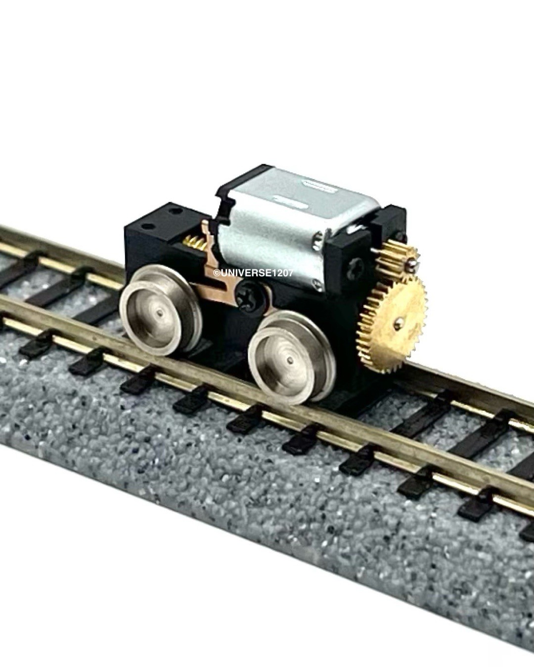 N/HOn30/HOe/009/On18/O9 Narrow Gauge Locomotive Power Drive Chassis 12mm/6mm H0e