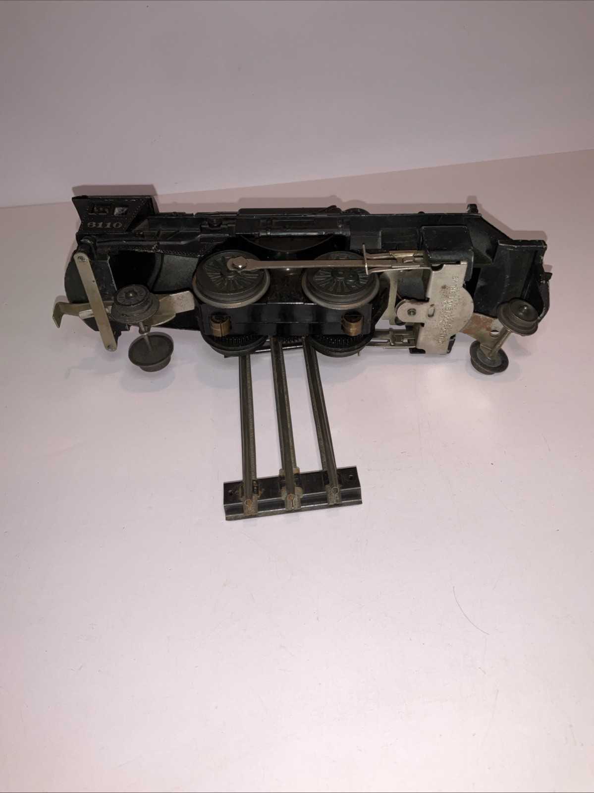 Vintage Toy Train Locomotive #6110 w/ Track – Untested