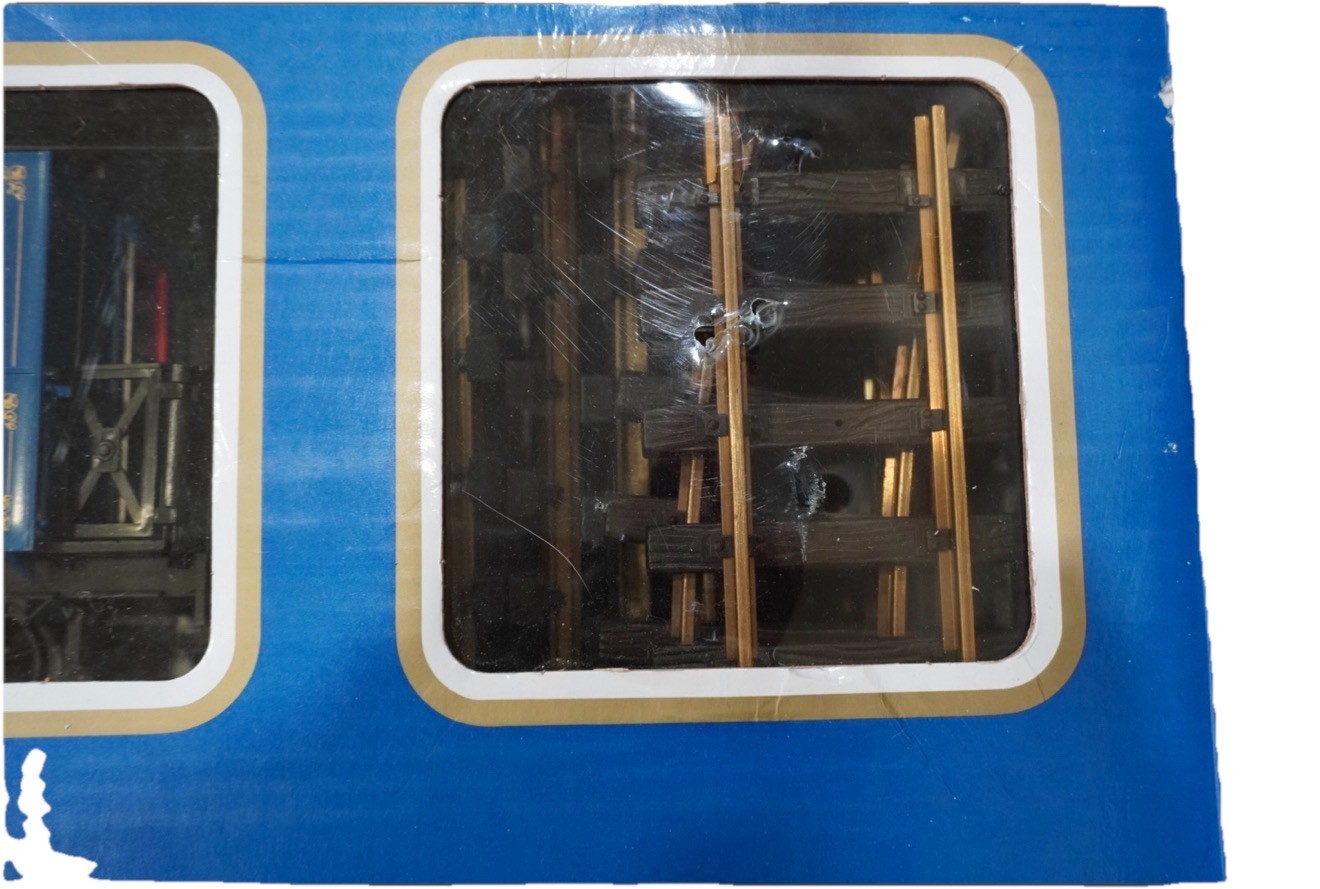 Vintage LGB G Scale The Blue Train 20301 Set West Germany Untested Great Shape