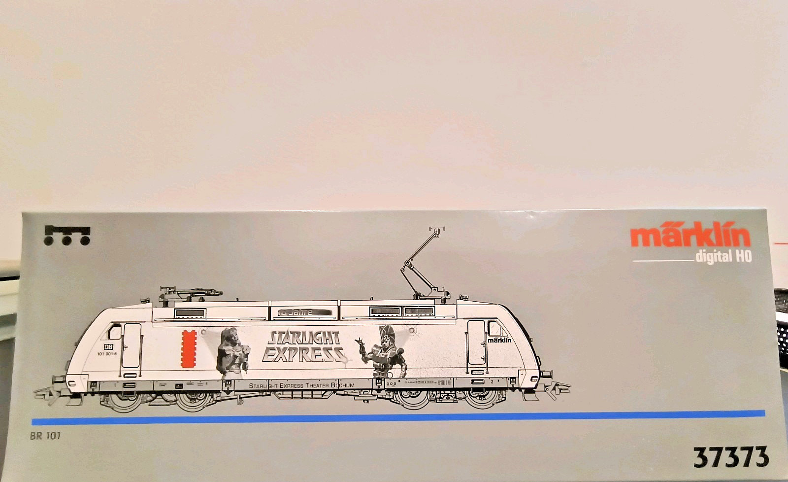 MARKLIN HO 37373 DB AG BR-101 STARLIGHT EXPRESS E-LOK DELTA/DIGITAL NEW IN BOX