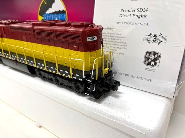 MTH PREMIER 20-21329-1 WISCONSIN CENTRAL SD24 #2401 DIESEL W/ PROTO SOUND 3.0