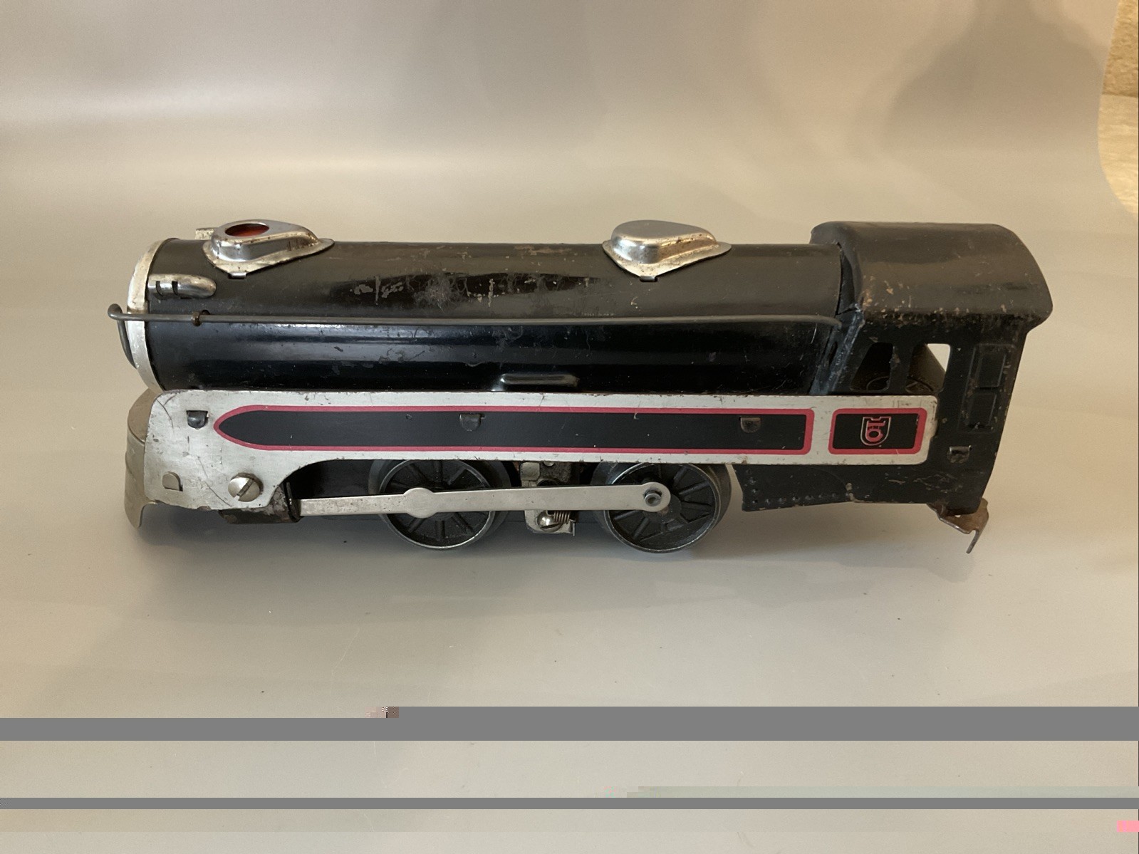 Vintage Marx O Gauge Locomotive Engine Metal Train Untested As-Is