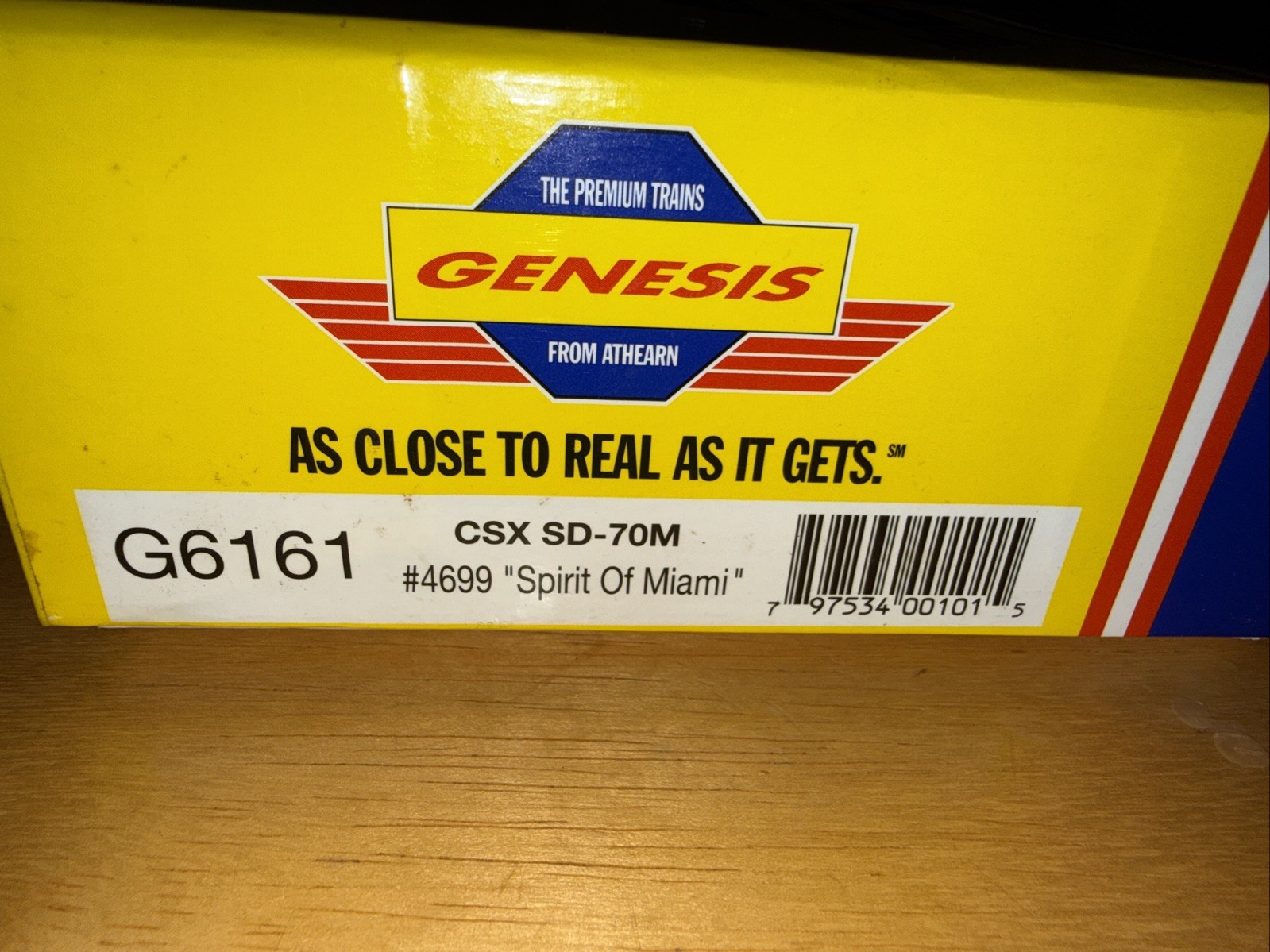 Athearn Genesis HO Scale G6161 CSX SD-70M Diesel Locomotive #4699 NOS