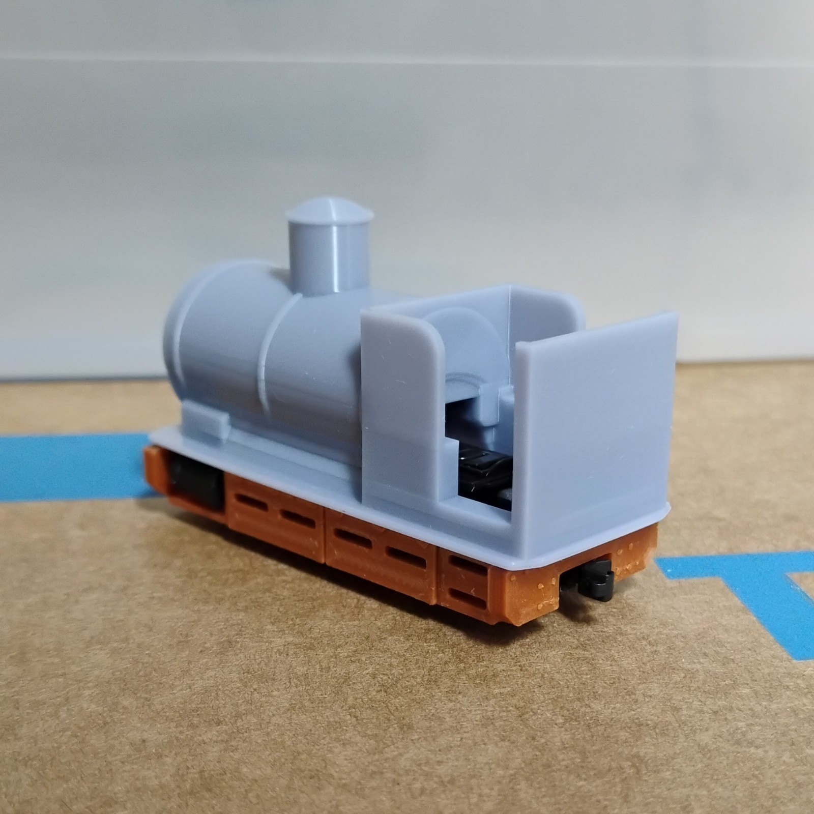 On18 FIRELESS STEAM LOCO kit #2. For Kato 11-109 chassis. RESIN 3D print.