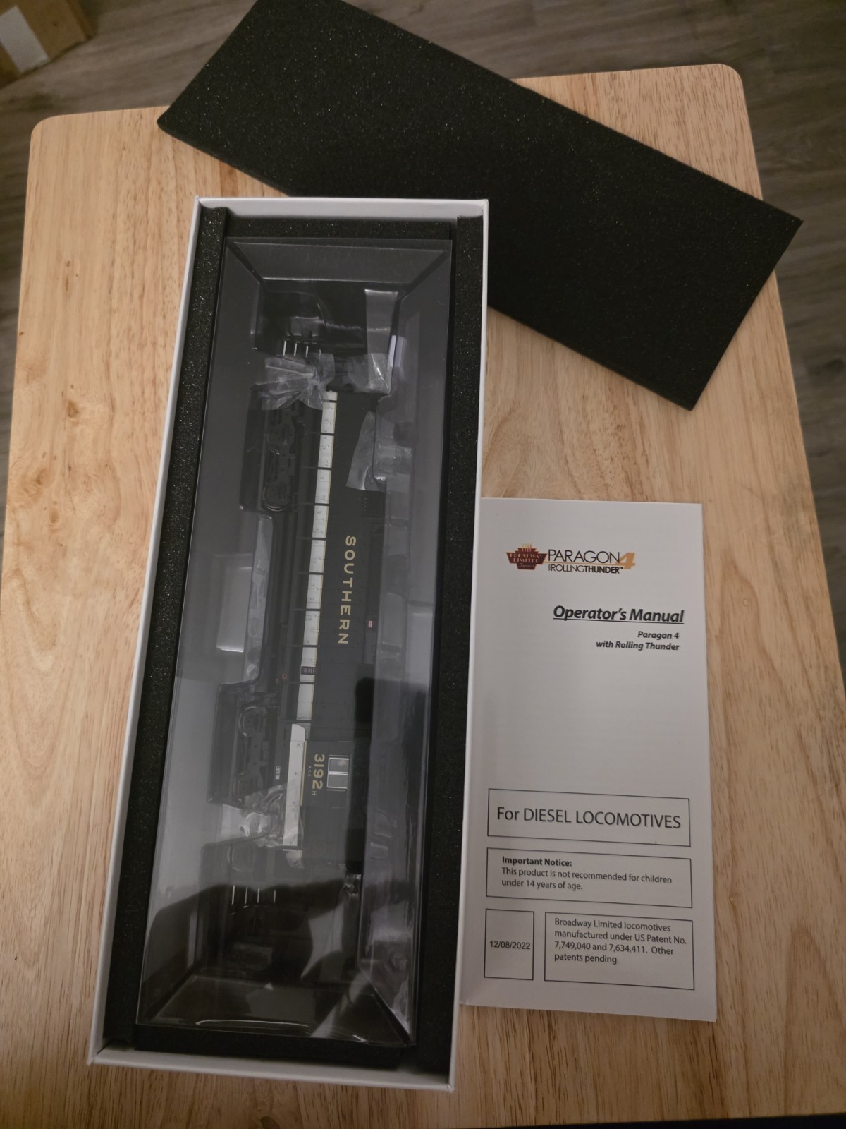 HO Scale Broadway Limited Imports SD40 Southern 3192 Paragon4 Sound Equipped