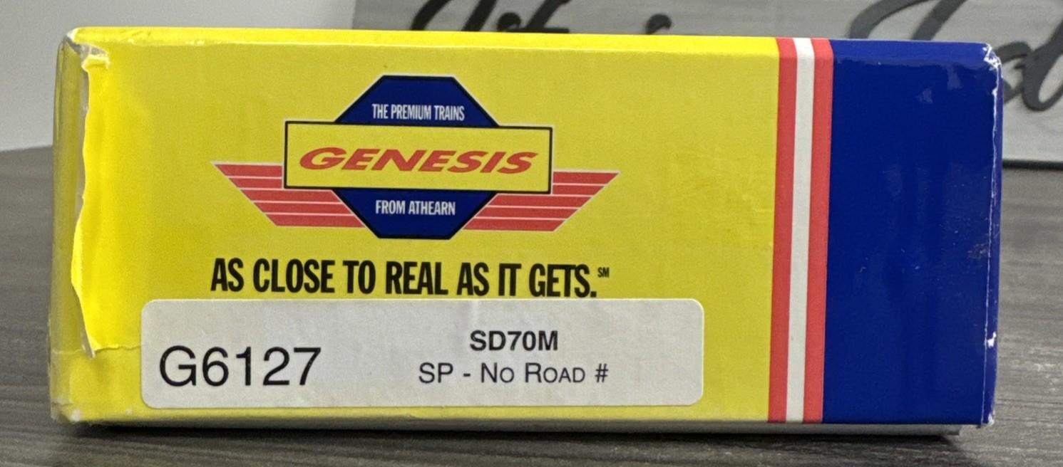 Athearn Genesis HO #G6127 Southern Pacific SD70M Diesel Locomotive No Road # NIB