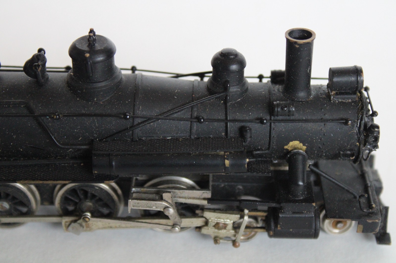 Vintage HO Painted Brass 4-6-0 Locomotive Engine & Tender, Japan