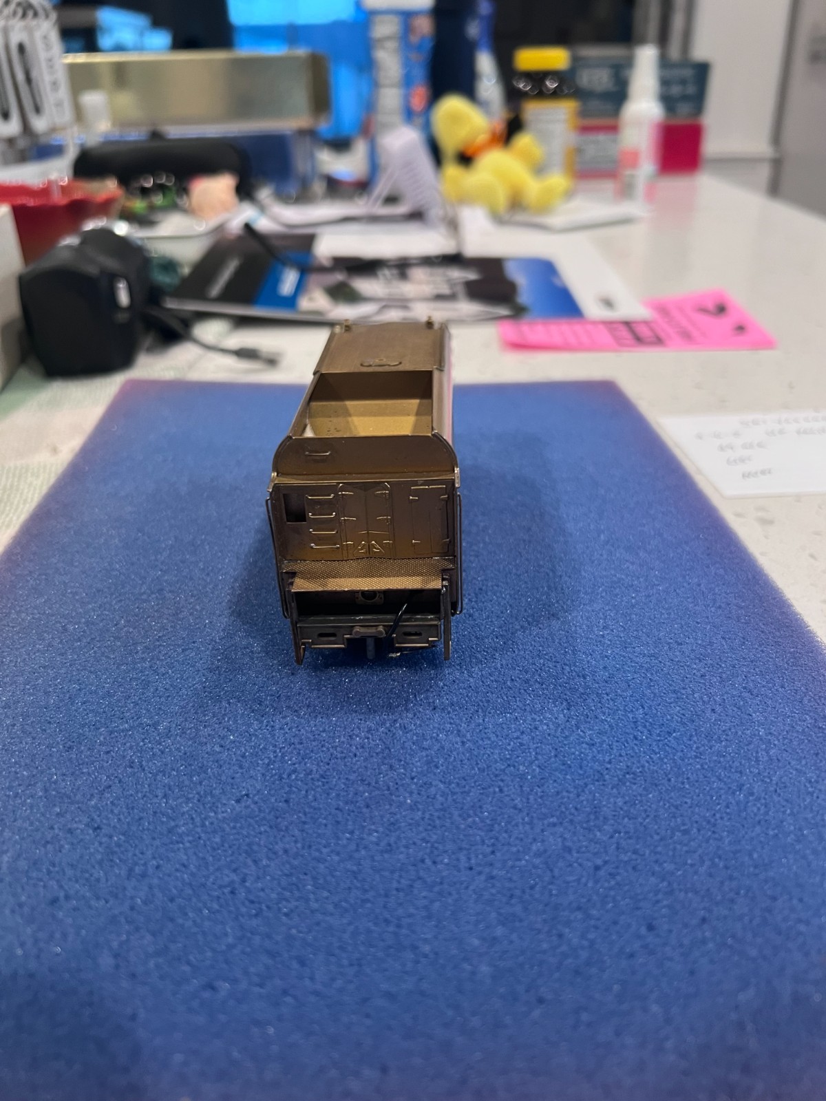 NJ Custom Models HO Scale UP 4-6-2 ’49er’ Steam Brass in Original Box