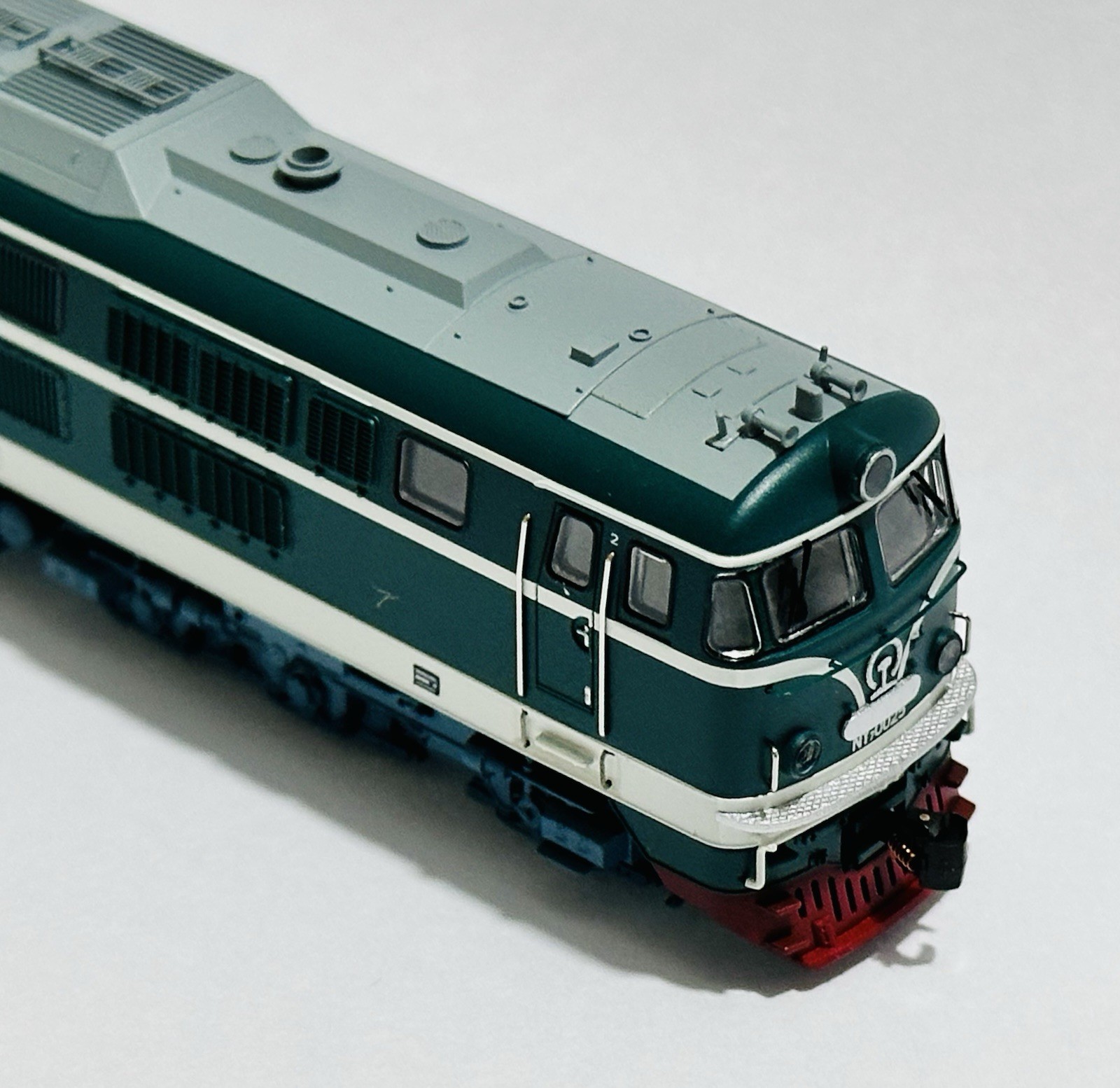Changming N scale 1:160 NY7 Diesel locomotive Band New DC 京局京段