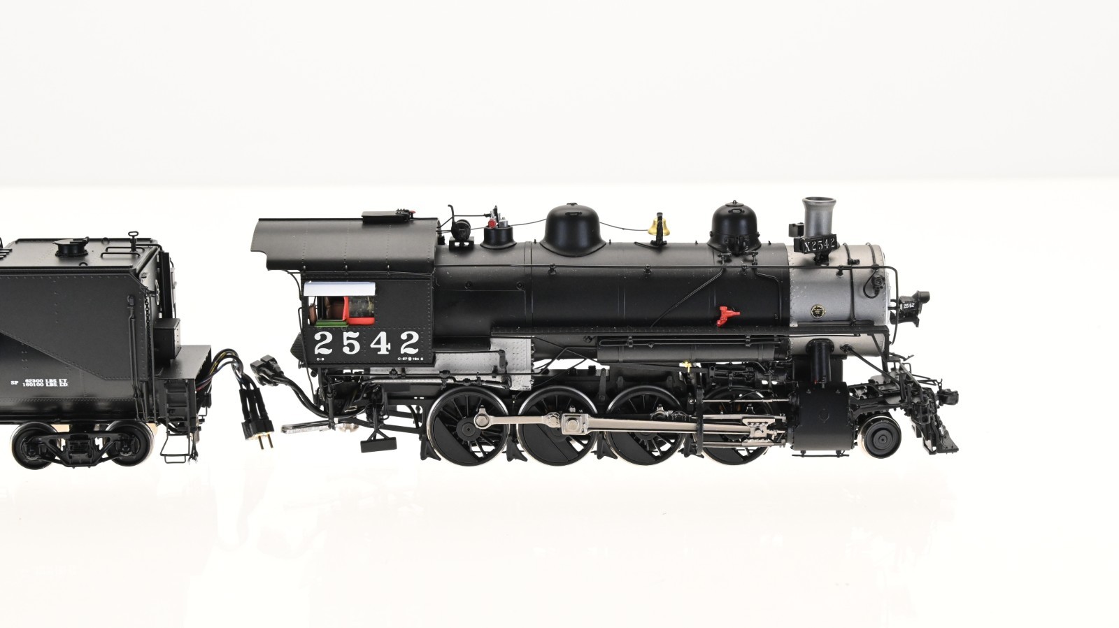Challenger Imports Brass 2-8-0 Class C9 Southern Pacific 2542 DCC w/Sound HO