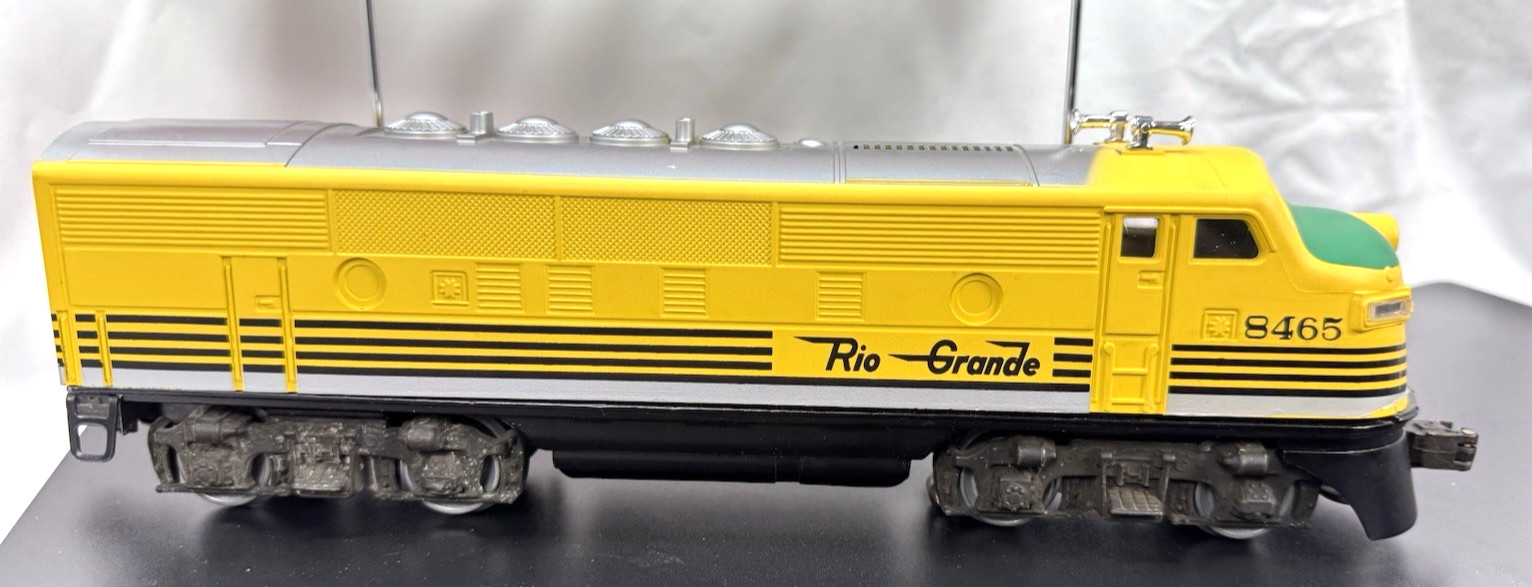 Lionel 6-8465 O Gauge Rio Grande F3 Non-Powered A Unit Diesel Locomotive W/Box