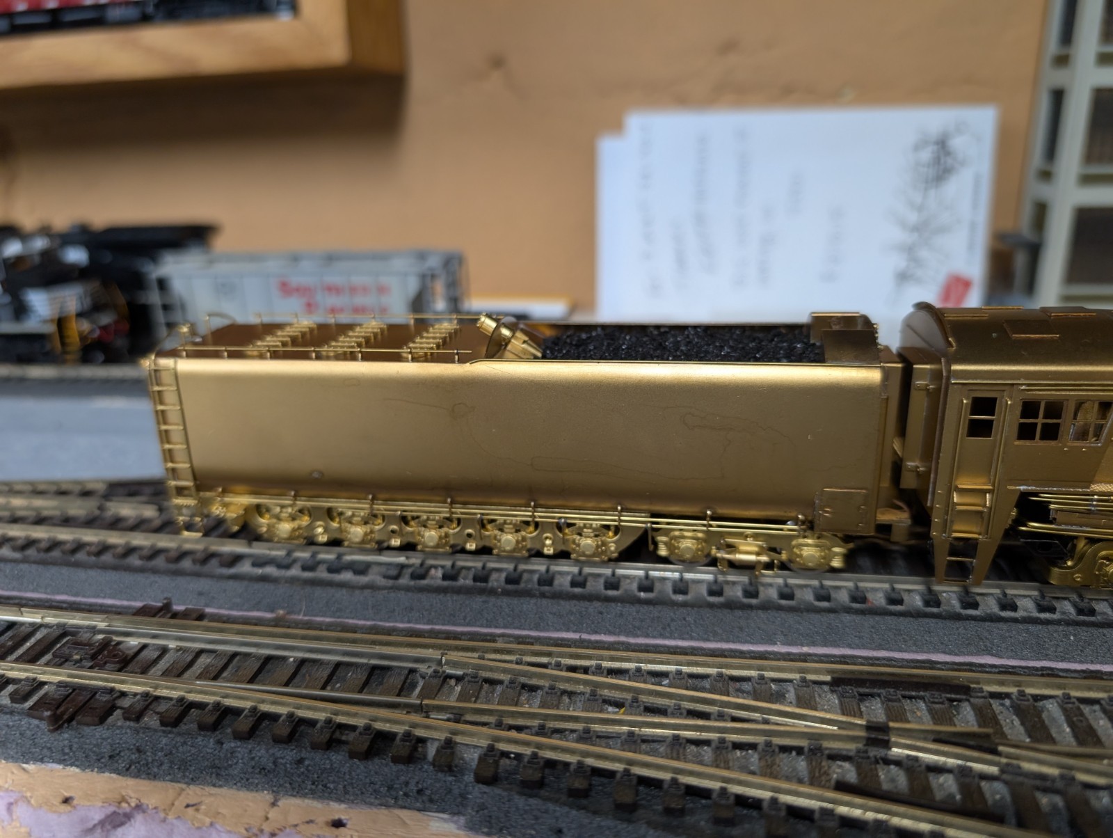 BO PFM Fujiyama Kogyo Brass NP Northern Pacific Class A5 4-8-4 – Unpainted