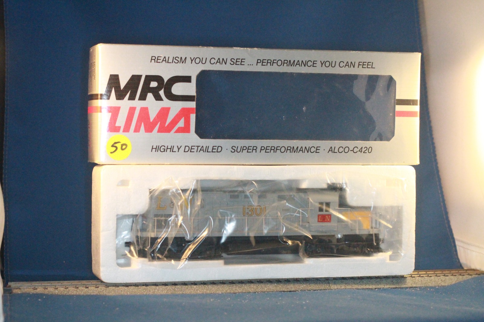 JP HO MRC Lima PB108 ALCO C420 L&N Louisville Nashville #1301 DC