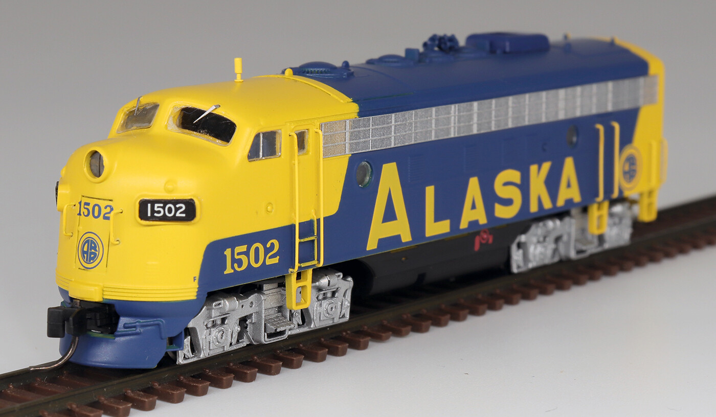 InterMountain N Scale 69266 Alaska Railroad EMD F7A Locomotive