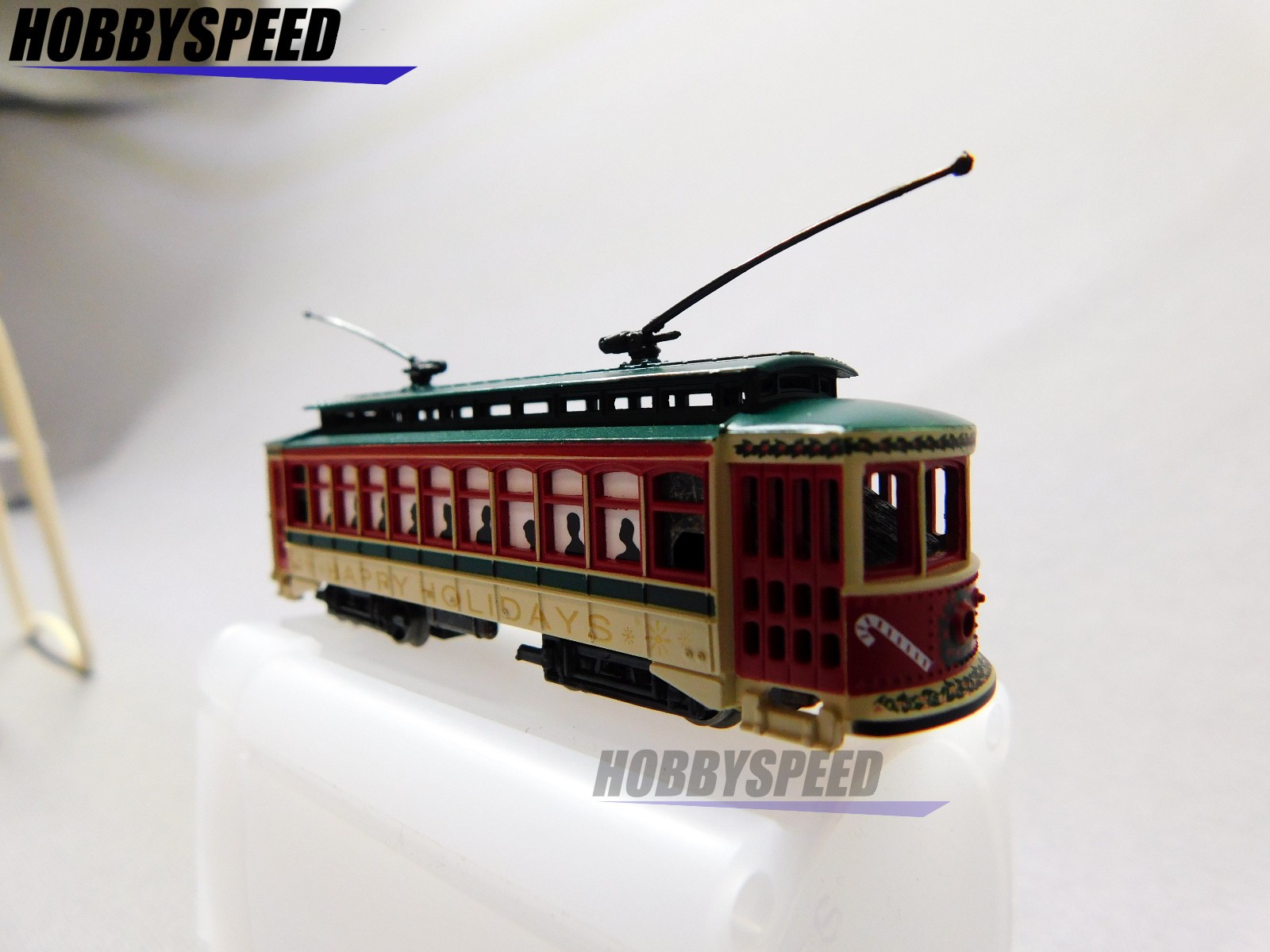 BACHMANN N SCALE CHRISTMAS BRILL TROLLEY N GAUGE railroad street BAC61085 NEW