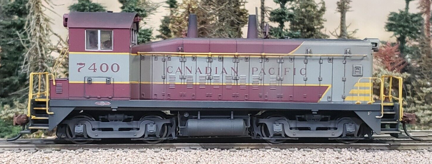 Life-Like/Proto HO Scale Canadian Pacific (CPR) SW9 Diesel Loco Custom Weathered