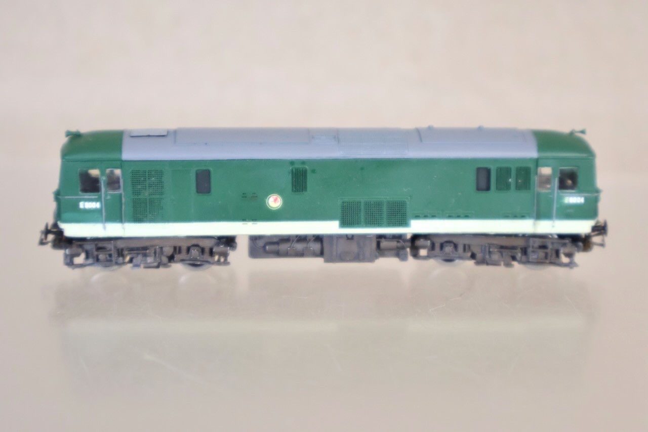 CJM SILVER FOX MODELS KIT BUILT BR GREEN CLASS 73 LOCOMOTIVE E6004 on