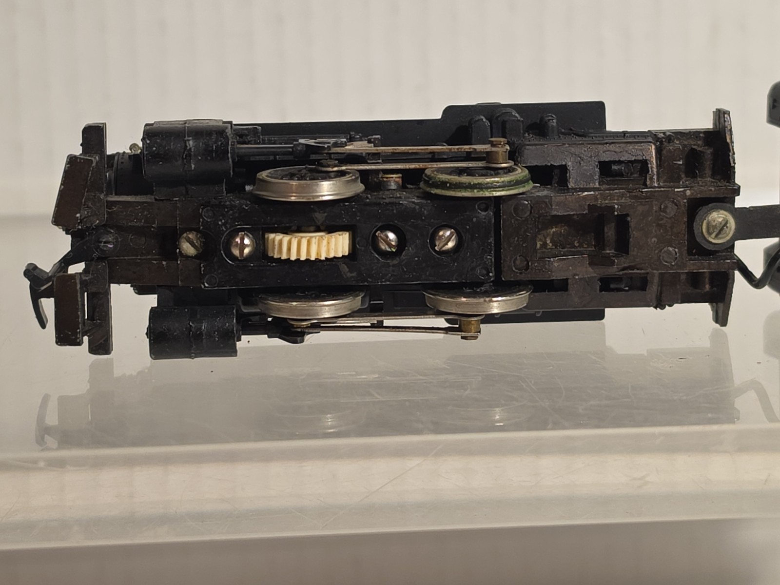 VTG STEAM ENGINE LOCOMOTIVE COAL TENDER HO SCALE BLACK