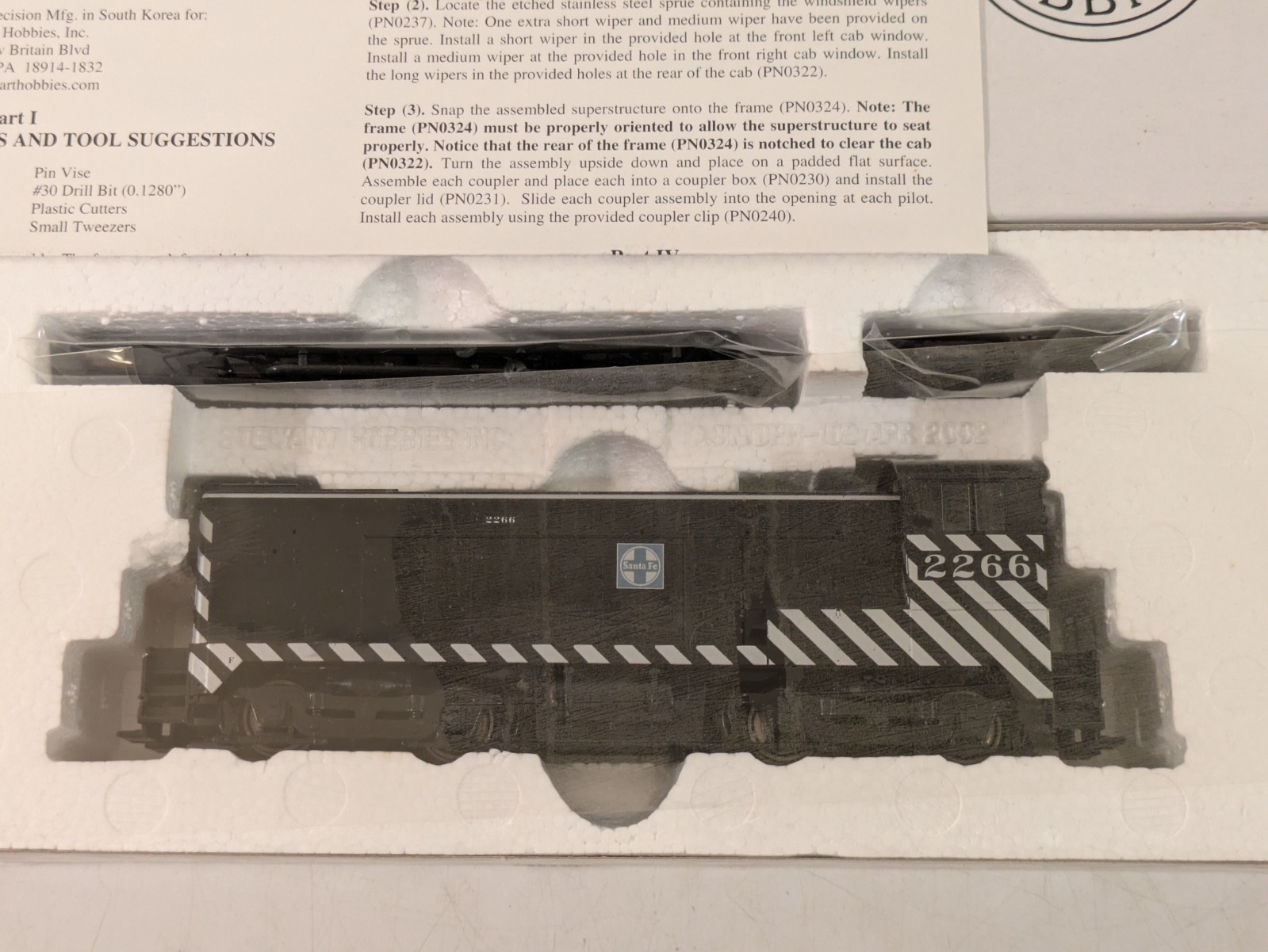 HO Baldwin DS-4-4-1000 Santa Fe DCC Ready NIB NOS # 4842