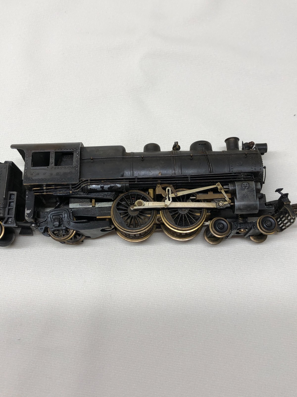 HO Scale Trains – Steam Locomotive plus Tender, Unbranded