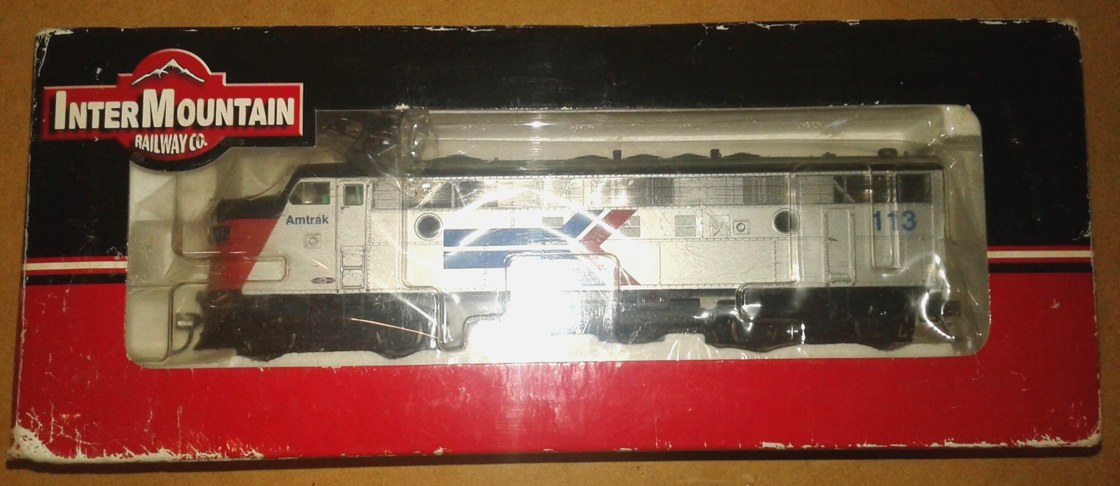 HO SCALE INTERMOUNTAIN FP7 AMTRAK #113 DCC & SOUND 49928S-03 NOT RUNNING