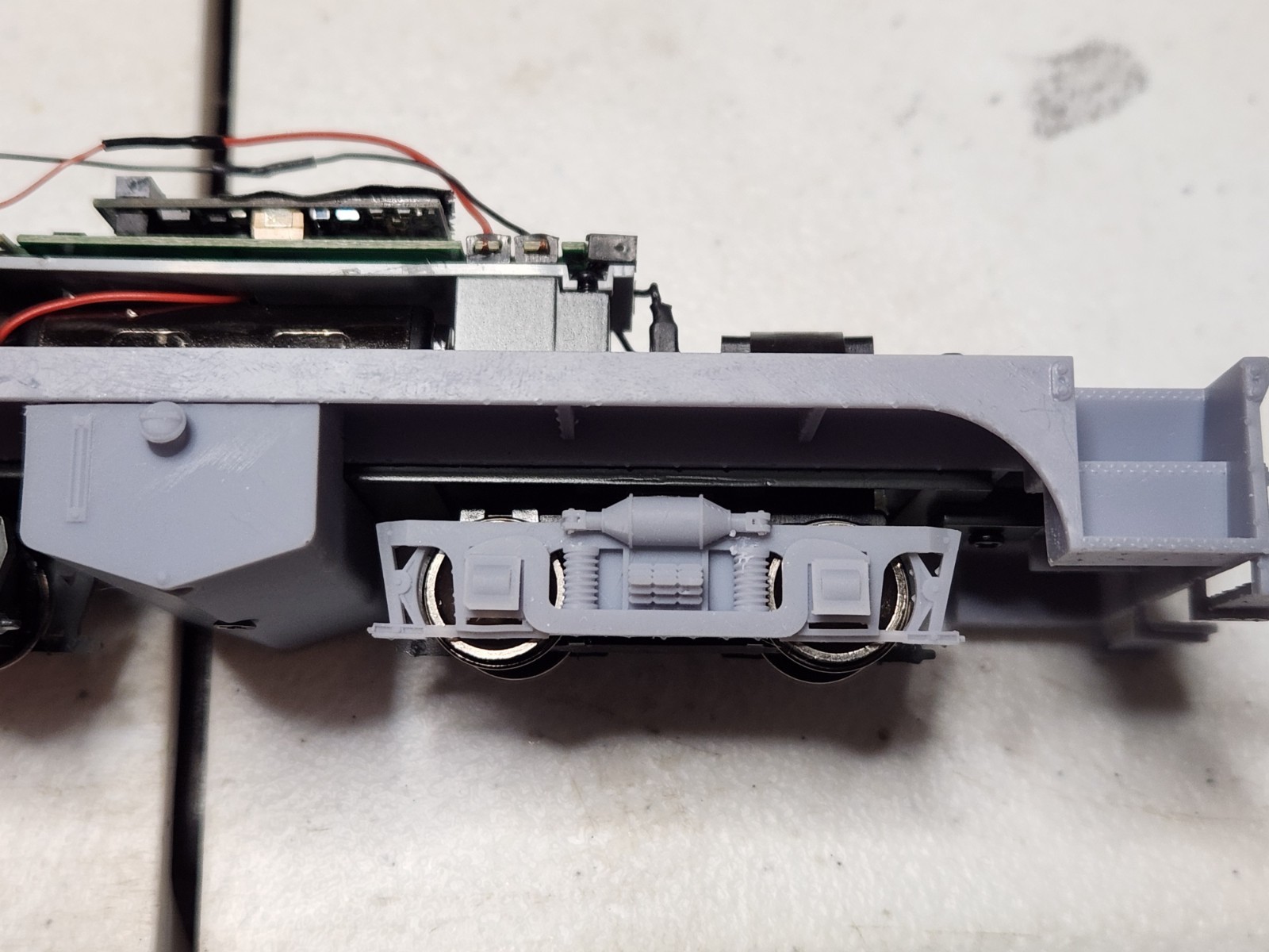 On30 Freelance Center Cab Switcher Kit 3D Printed For Athearn HO SW7 Mechanism