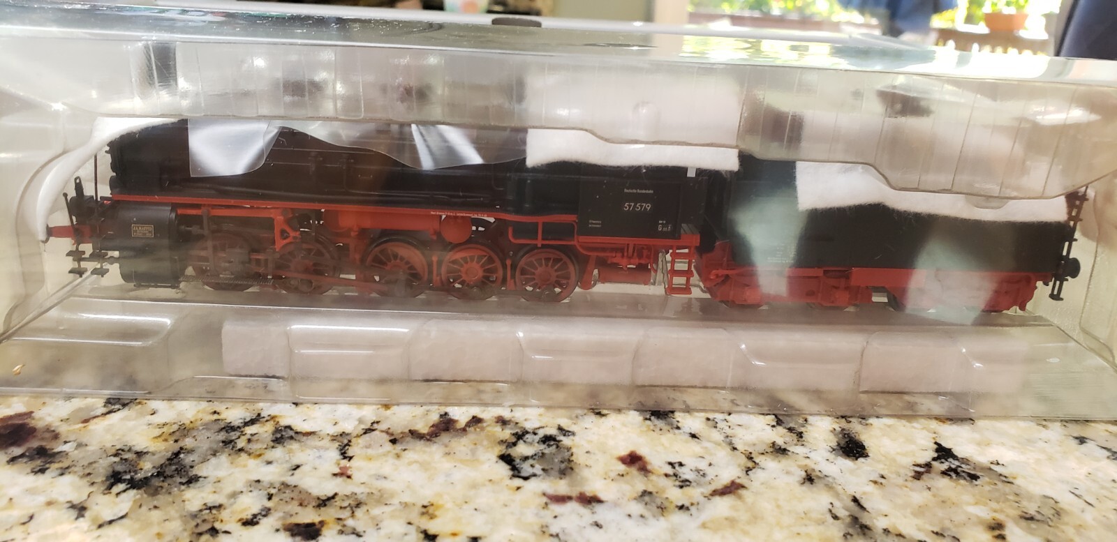 Trix 22057 HO Deutsche Bundesbahn 57.5 Heavy Freight Steam