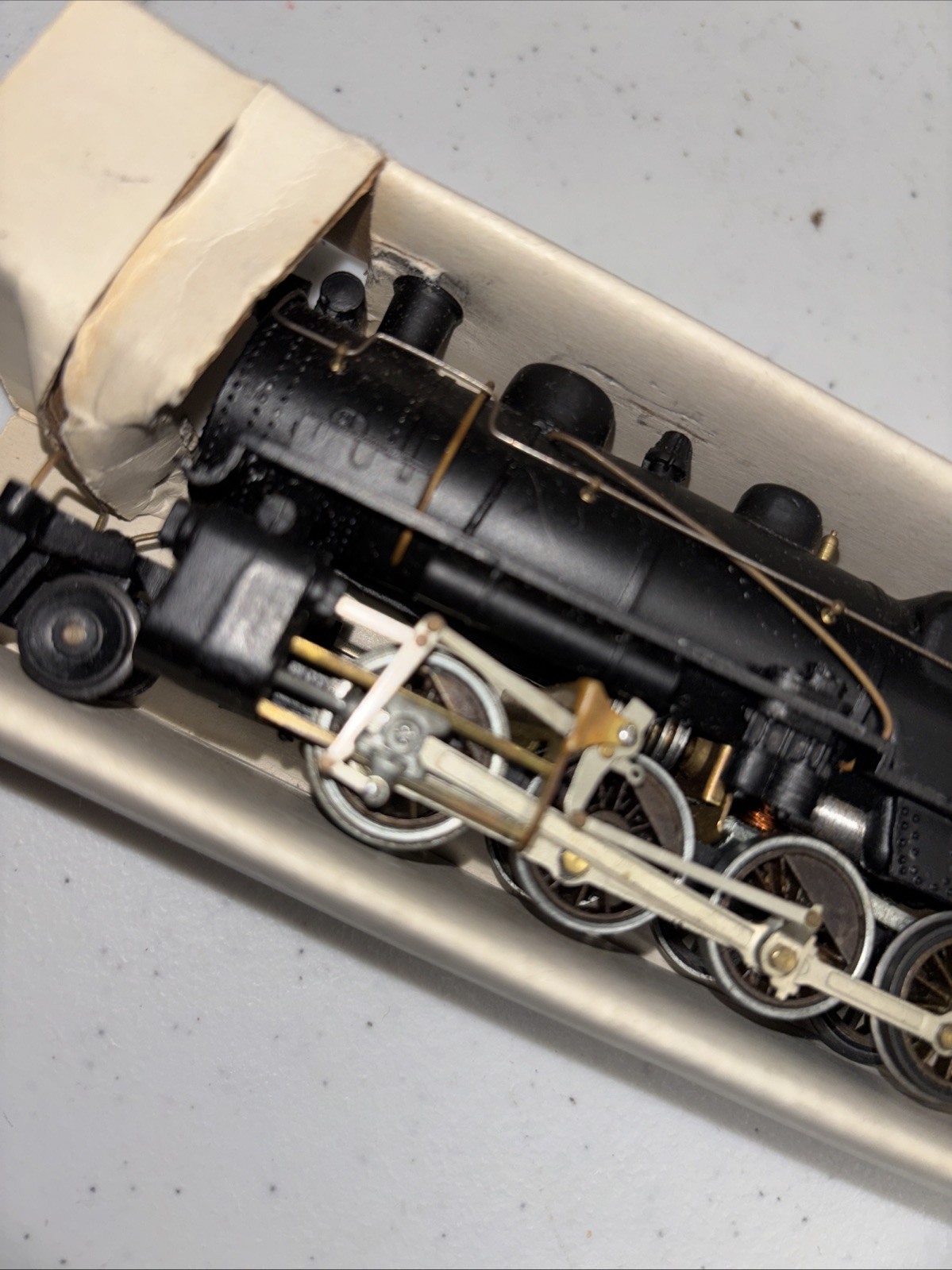 PENN LINE 2-8-2 PENNSYLVANIA STEAM ENGINE 1260 Untested In Box HO Scale