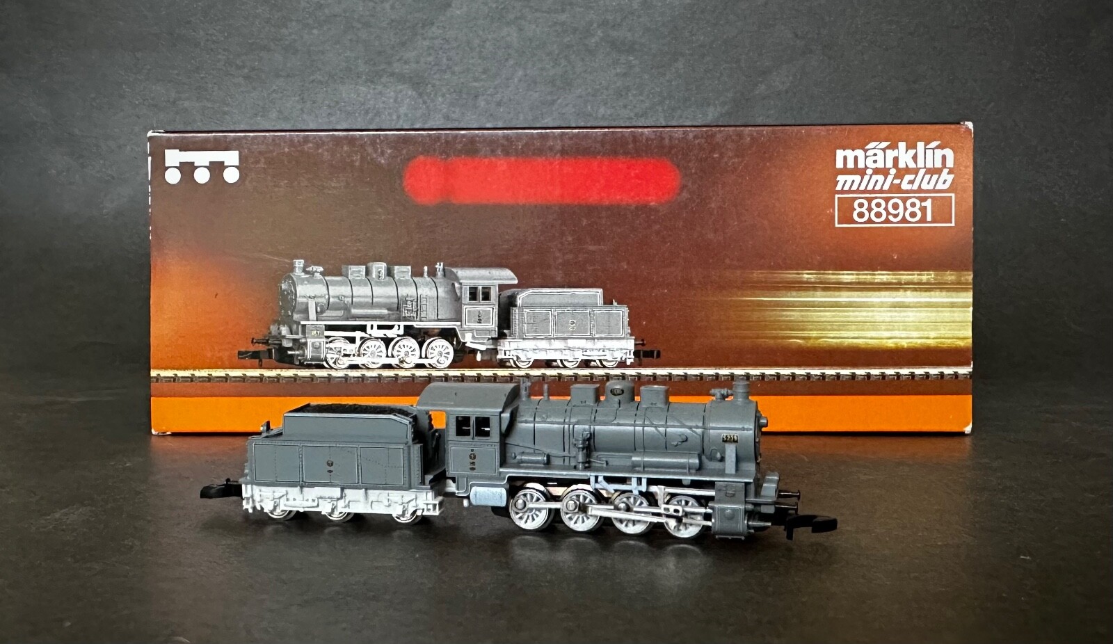 Marklin Mini-Club Z 88981 Prussian KPEV 0-8-0 Loco With Tender