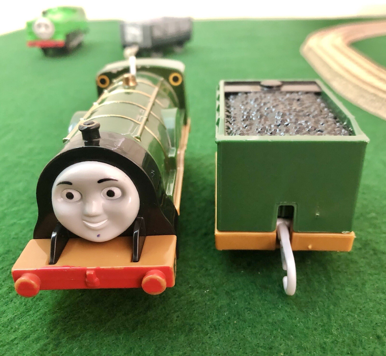 Thomas & Friends Trackmaster Duck At McColl’s Farm Set (2008) + Emily & More!