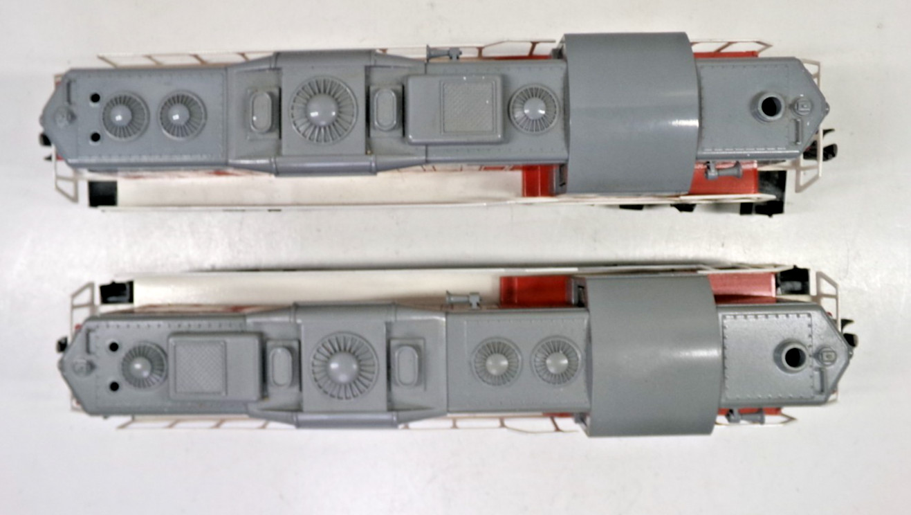 O gauge Williams Burlington GP 9 A+A diesel engine set in original box (lot 129)