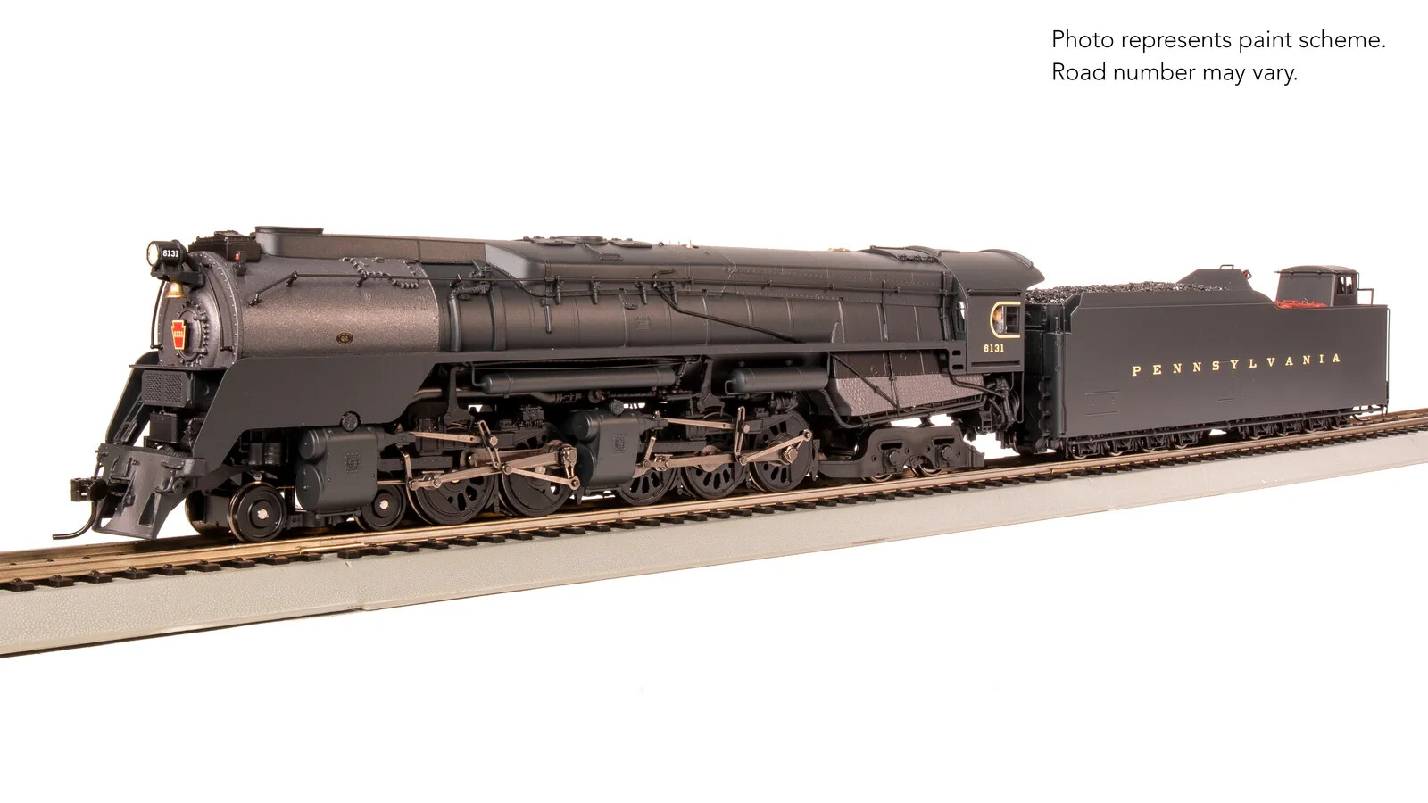 BROADWAY LIMITED 7800 HO PRR Q2 Duplex 4-4-6-4 #6131 Prototype Paragon4 Sound