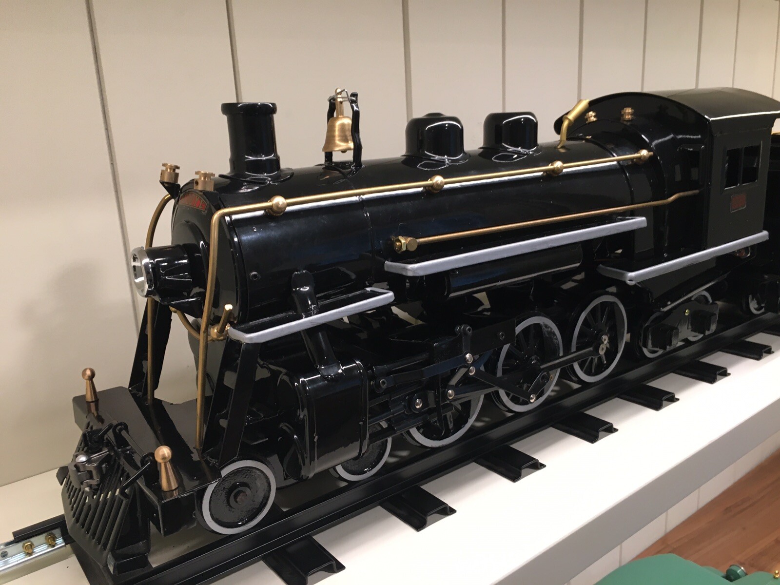 Reproduction Buddy-L Hudson Engine & Tender (6 wheels). ( 3 Separate Boxes).