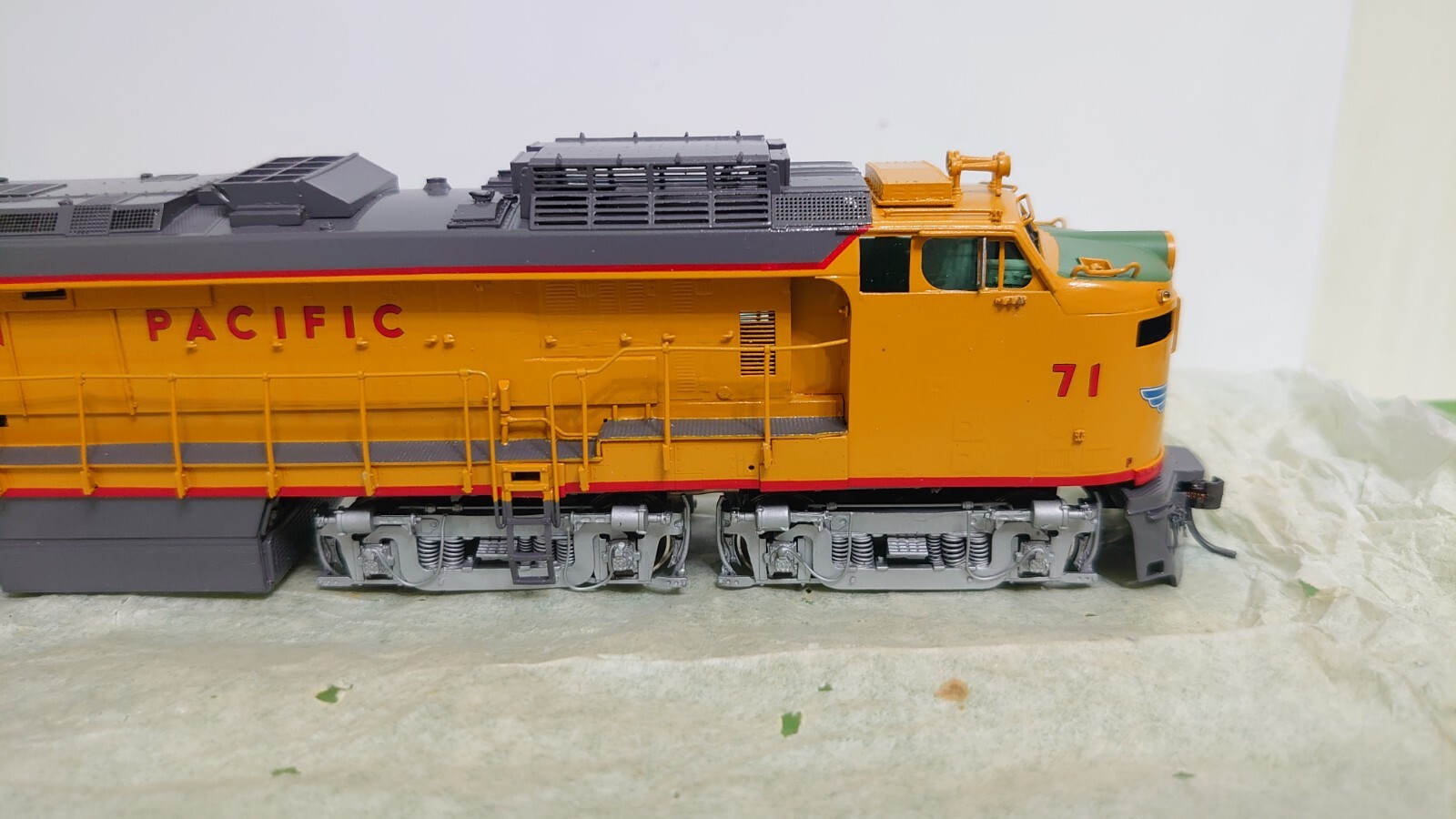 Overland (OMI) Brass Union Pacific Veranda Turbine – HO scale